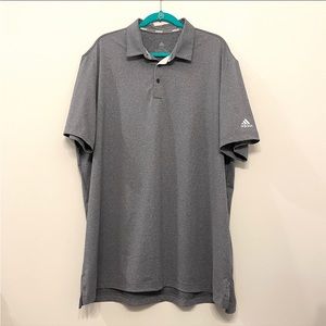 Adidas Men’s Polo‎ Shirt Gray size 2XL